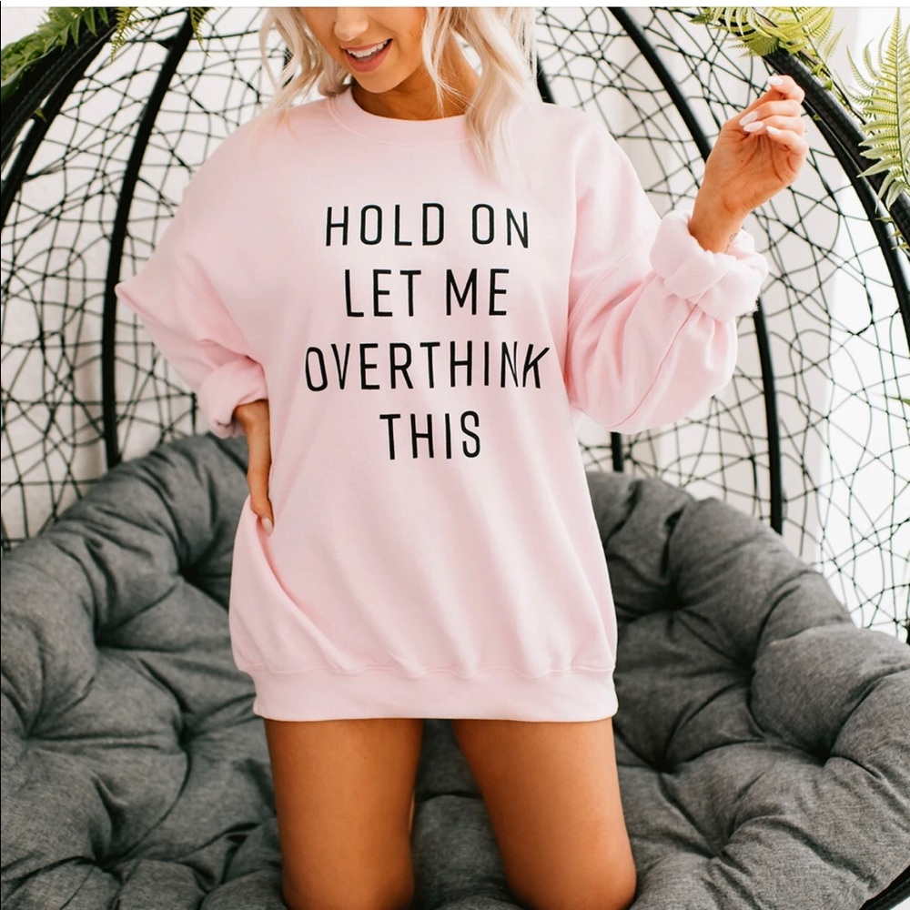 NanaMacs Overthink graphic sweatshirt
